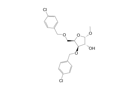 .alpha.-D-Xylofuranoside, methyl 3,5-bis-O-[(4-chlorophenyl)methyl]-