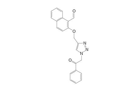 2-[1-(2-OXO-2-PHENYLETHYL)-1H-[1,2,3]-TRIAZOL-4-YL-METHOXY]-NAPHTHALENE-1-CARBALDEHYDE