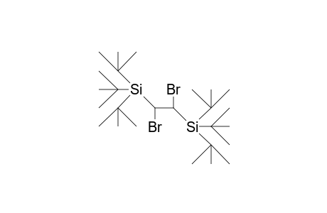 1,2-Dibromo-1,2-bis(tri-tert-butylsilyl)-ethane