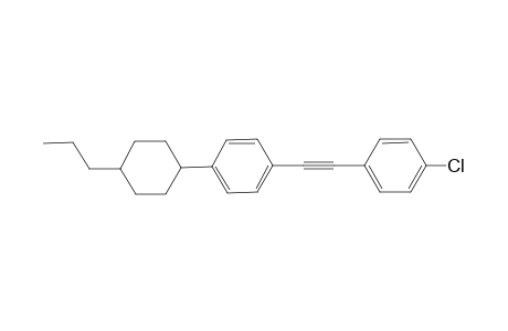 1-(4-Chlorophenylethynyl)-4-(4-n-pentylcyclohexyl)benzene