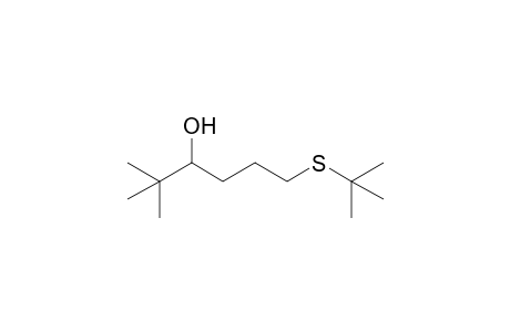6-(tert-butylsulfanyl)-2,2-dimethyl-3-hexanol