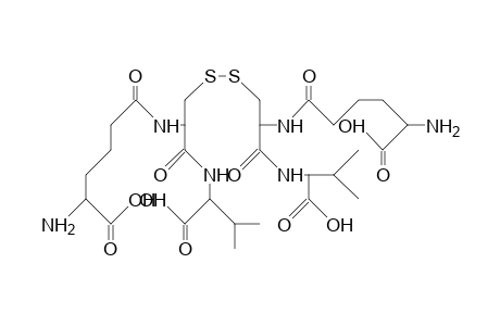 D-(L-A-Amino-adipolyl)-L-cysteinyl-D-valine disulfide