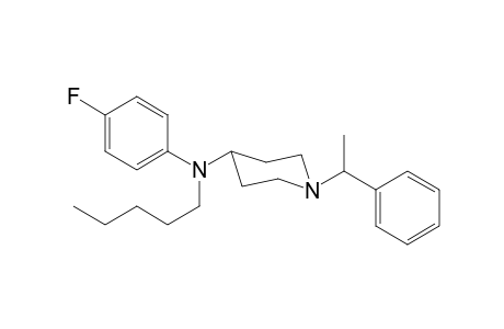 N-4-Fluorophenyl-N-pentyl-1-(1-phenylethyl)piperidin-4-amine