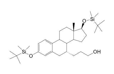 3,17.beta.-(t-Butyldimethylsilyloxy)-7.alpha.(3-hydroxypropan-1-yl)estra-1,3,5(10)-triene