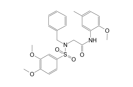 acetamide, 2-[[(3,4-dimethoxyphenyl)sulfonyl](phenylmethyl)amino]-N-(2-methoxy-5-methylphenyl)-