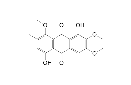 1,5-Dihydroxy-2,3,8-trimethoxy-7-methyl-9,10-anthraquinone