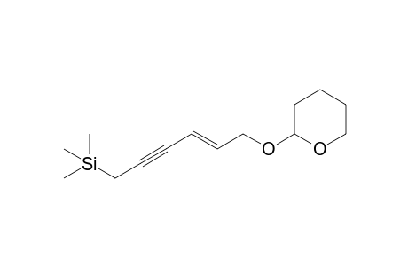 6-Trimethylsilyl-1-(tetrahydropyranyloxy)hex-2-en-4-yne