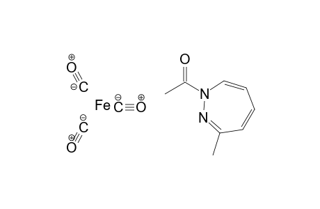 Tricarbonyl-[1-acetyl-3-methyl-1,2-diazepino]-iron