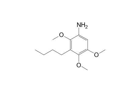 3-Butyl-2,4,5-trimethoxyaniline