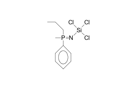 (Trichloro-silylimino)-methyl-phenyl-propyl-phosphorane