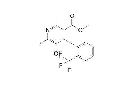 Methyl 5-hydroxy-2,6-dimethyl-4-[2'-(trifluoromethyl)phenyl]pyridine-3-carboxylate