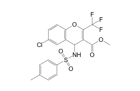 Methyl 6-chloro-2-(trifluoromethyl)-4-(tosylamino)-4H-chromene-3-carboxylate