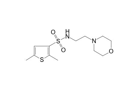2,5-Dimethyl-N-[2-(4-morpholinyl)ethyl]-3-thiophenesulfonamide