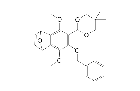 4-BENZYLOXY-5-(5,5-DIMETHYL-1,3-DIOXAN-2-YL)-3,6-DIMETHOXY-11-OXATRICYCLO-[6.2.1.0(2,7)]-UNDECA-2(7),3,5,9-TETRAENE