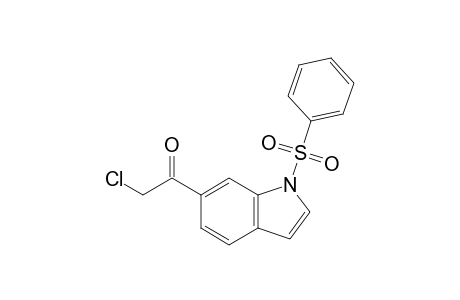 6-Chloroacetyl-1-phenylsulfonylindole