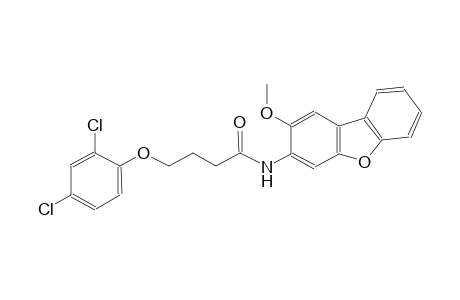 butanamide, 4-(2,4-dichlorophenoxy)-N-(2-methoxydibenzo[b,d]furan-3-yl)-
