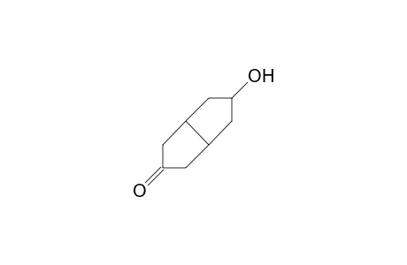 trans-3,3a,4,5,6,6a-HEXAHYDRO-5-HYDROXY-2(1H)-PENTALENONE