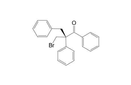 (S)-2-benzyl-3-bromo-1,2-diphenylpropan-1-one