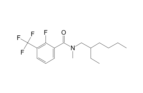 Benzamide, 2-fluoro-3-trifluoromethyl-N-methyl-N-(2-ethylhexyl)-