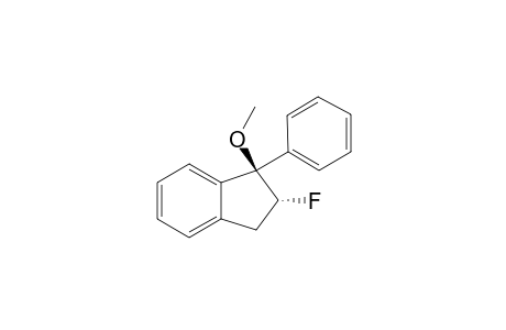 r-1-phenyl-1-methoxy-t-2-fluoroindane