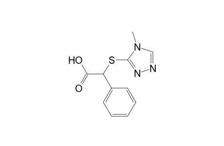 2-[(4-methyl-1,2,4-triazol-3-yl)sulfanyl]-2-phenyl-acetic acid