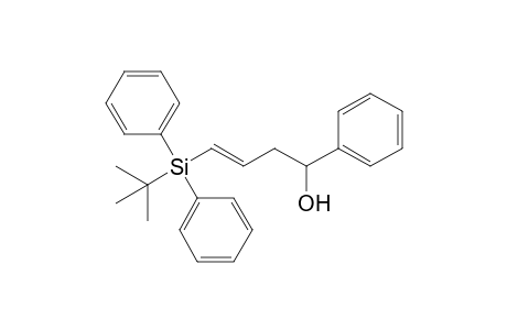 (E)-4-[tert-butyl(diphenyl)silyl]-1-phenyl-3-buten-1-ol