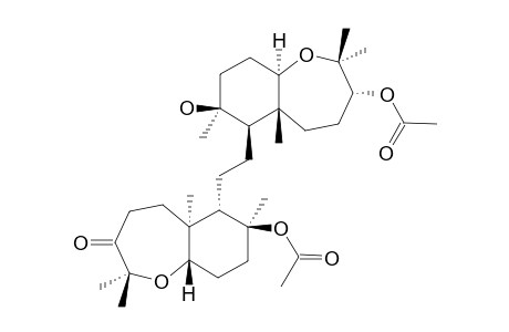 10-ACETOXY-15-DEACETYL-4-OXO-28-HYDRO-RASPACIONIN