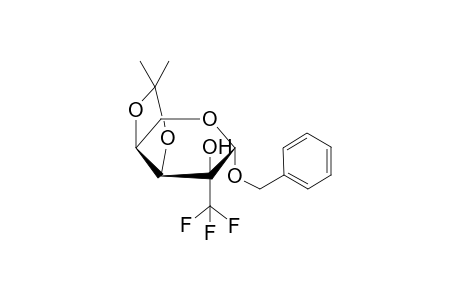 Benzyl - 3,4-Isopropylidene-2-C-(trifluoromethyl)-.beta.-L-ribopyranoside