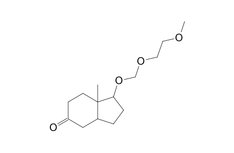 1-(2-Methoxyethoxymethoxy)-7a-methyl-2,3,3a,4,6,7-hexahydro-1H-inden-5-one