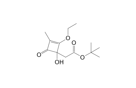 tert-Butyl 2-ethoxy-1-hydroxy-3-methyl-4-oxo-2-cyclobutenylacetate