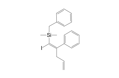 (E)-(1-Iodo-2-phenyl-1,4-pentadienyl)benzyldimethylsilane