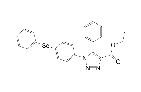 Ethyl 5-phenyl-1-(4-(phenylselanyl)phenyl)-1H-1,2,3-triazole-4-carboxylate