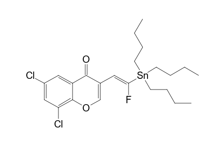 (E)-6,8-DICHLORO-3-(2-FLUORO-2-TRIBUTYLSTANYLVINIYL)-4-CHROMONE