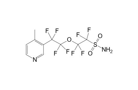 1,1,2,2-Tetrafluoro-2-(1,1,2,2-tetrafluoro-2-(4-methyl-3-pyridyl)ethoxy)ethanesulfonylimide