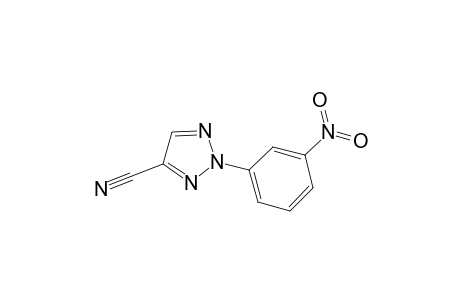 2H-1,2,3-Triazole-4-carbonitrile, 2-(3-nitrophenyl)-