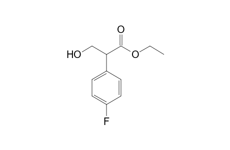 3-Hydroxy-2-(4-fluorophenyl)propionic acid ethyl ester