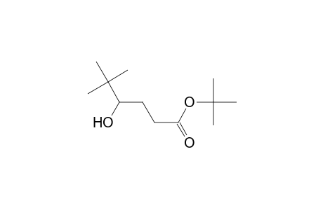 tert-Butyl 5,5-Dimethyl-4-hydroxyhexanoate