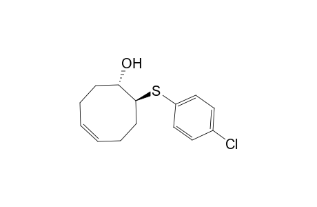 (1S,8S)-8-(4-chlorophenylthio)cyclooct-4-enol