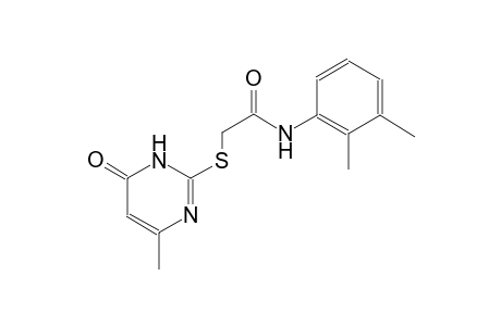 acetamide, 2-[(1,6-dihydro-4-methyl-6-oxo-2-pyrimidinyl)thio]-N-(2,3-dimethylphenyl)-