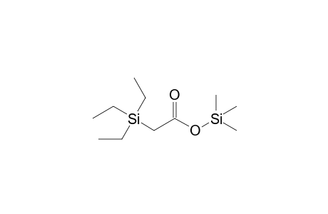 Trimethylsilyl .alpha.-(triethylsilyl)acetate