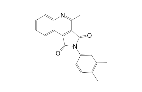 1H-pyrrolo[3,4-c]quinoline-1,3(2H)-dione, 2-(3,4-dimethylphenyl)-4-methyl-