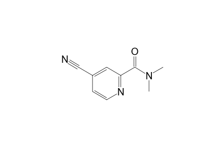 N,N-Dimethylcarbamoyl-4-cyanopyridine