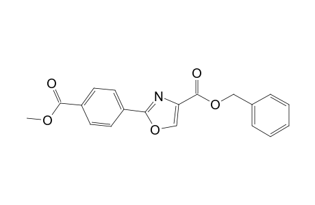 Benzyl 2-(4-(methoxycarbonyl)phenyl)-oxazole-4-carboxylate