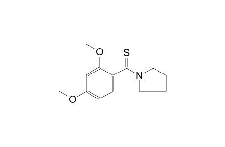 1-(2,4-dimethoxybenzothioyl)pyrrolidine