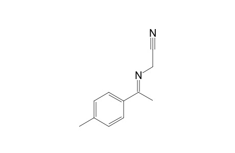 N-[1-(p-Methylphenyl)ethylidene]cyanomethyl amine