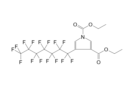 1,4-DIETHOXYCARBONYL-3-PERFLUOROHEPTYLPYRROL