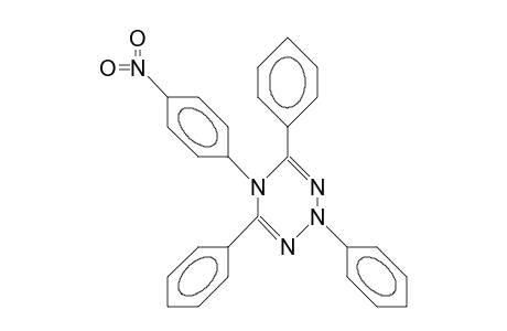 2,5-Dihydro-5-(4-nitro-phenyl)-2,4,6-triphenyl-1,2,3,5-tetrazine
