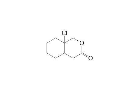 1-Chloro-9-oxabicyclo[4.4.0]decan-8-one