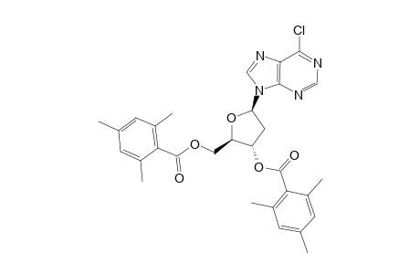 6-CHLORO-PURINE-(2'-DEOXY-3',5'-DI-O-TRIMETHYLBENZOYL)-NUCLEOSIDE