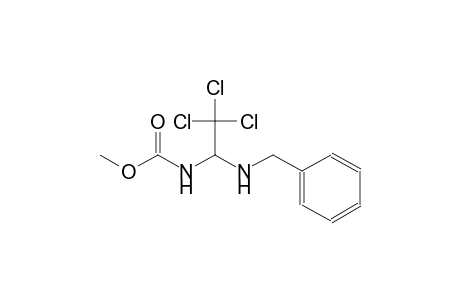 methyl 1-(benzylamino)-2,2,2-trichloroethylcarbamate